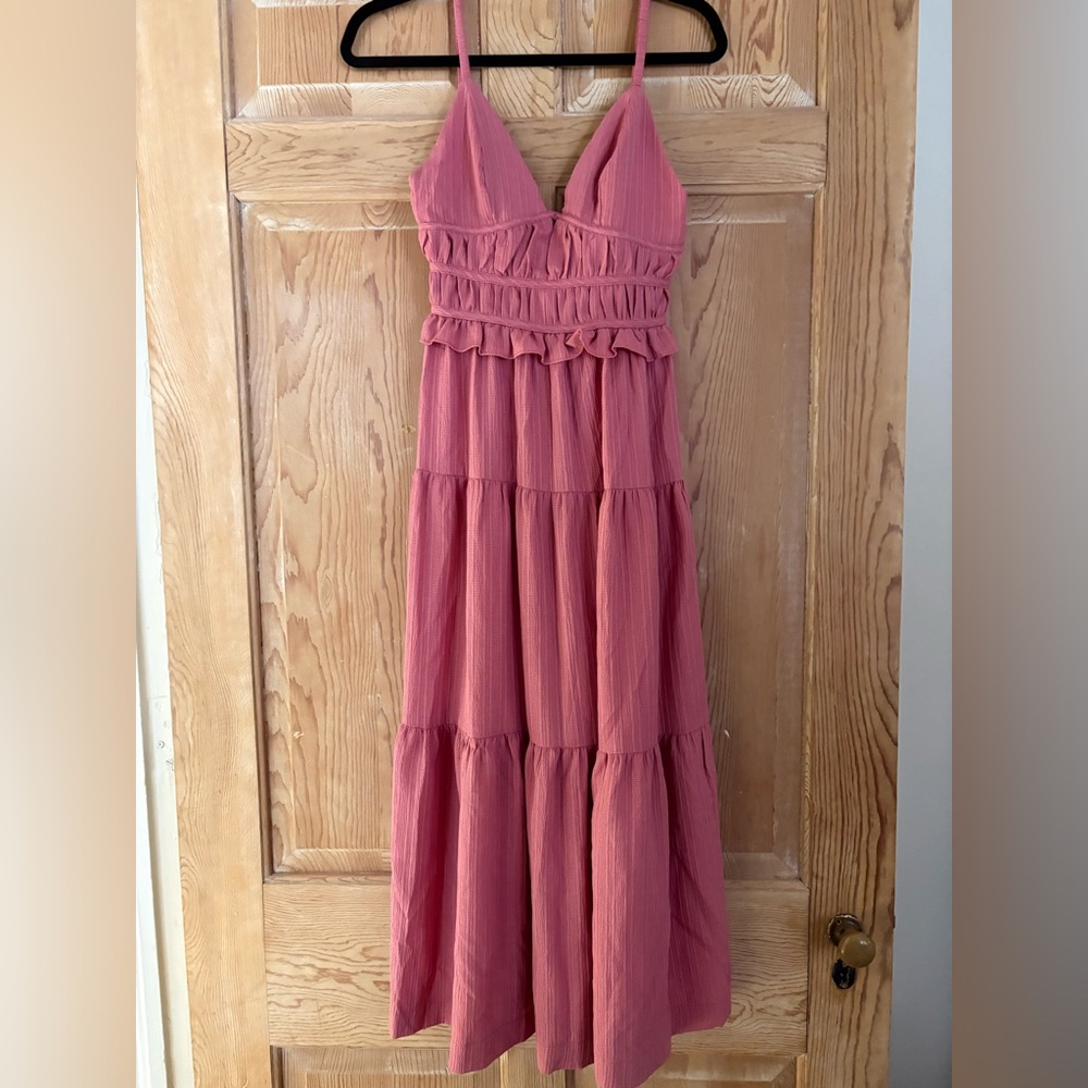 En Saison Rosewood Maxi Dress with Ruching